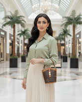 Cross Body Fanghuas new bucket bag high appearance and has large capacity. casual handbag with vintage